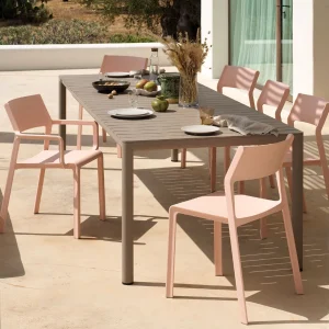 sedia in resina modello baby colore rosa